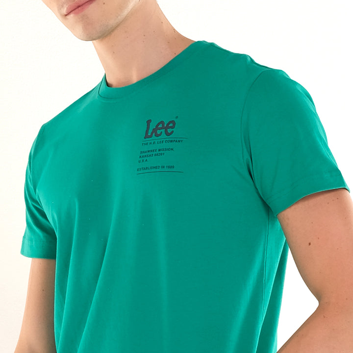 MENS LEE SMALL STATEMENT TEE