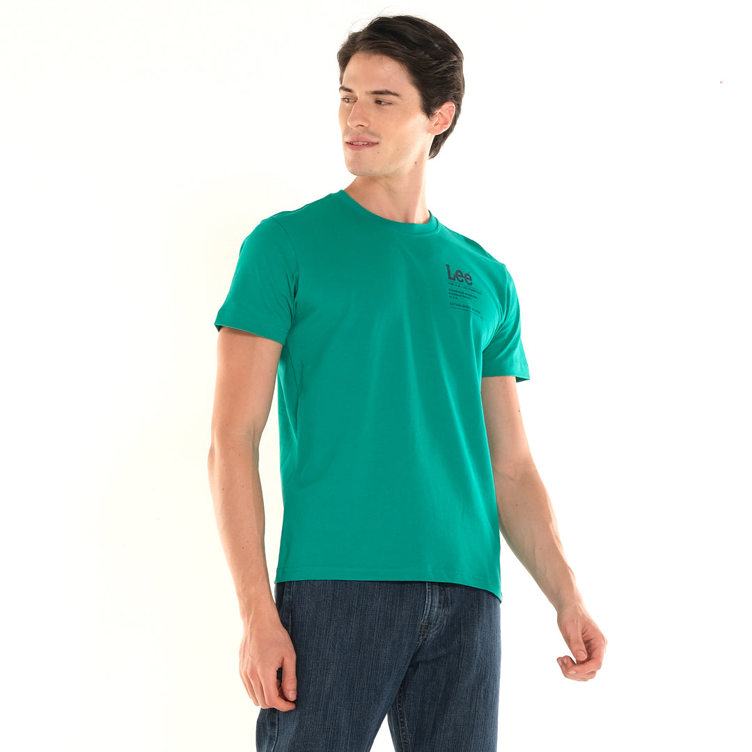 MENS LEE SMALL STATEMENT TEE