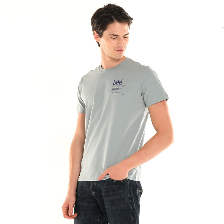 MENS LEE SMALL STATEMENT TEE