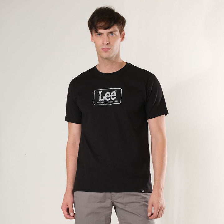 Lee Mens Graphic T-Shirt in Rubber