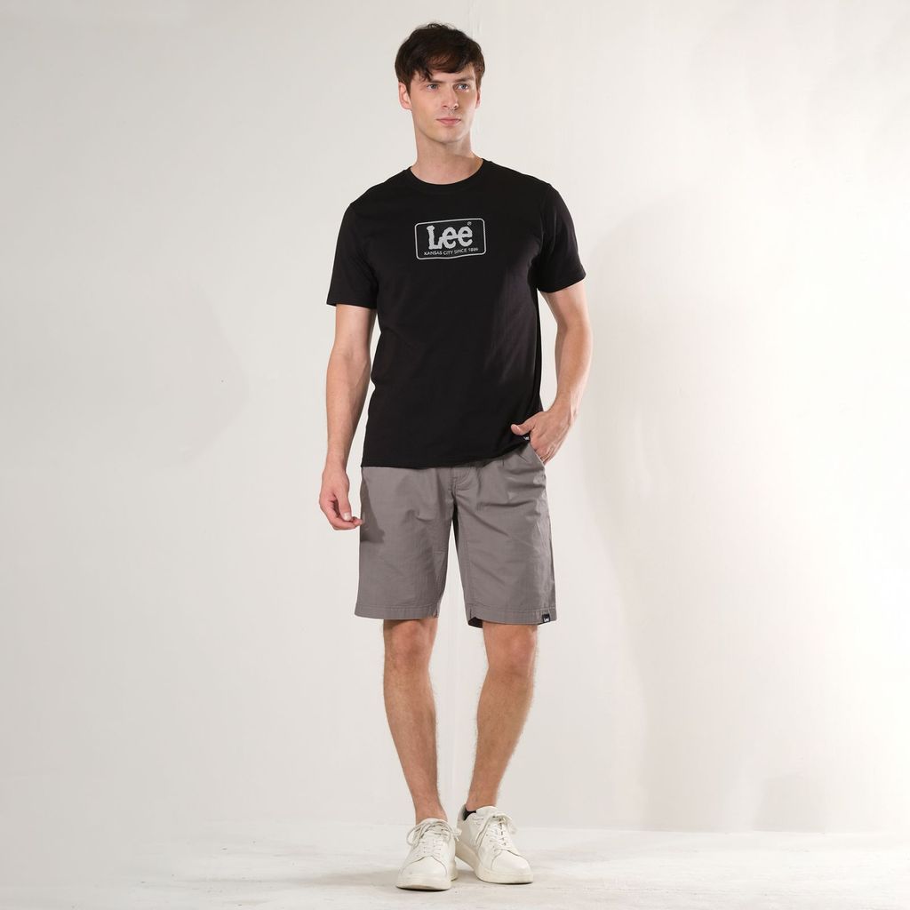 Lee Mens Graphic T-Shirt in Rubber