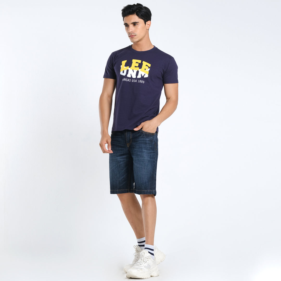MENS PRINTED TEE - LEE DNM