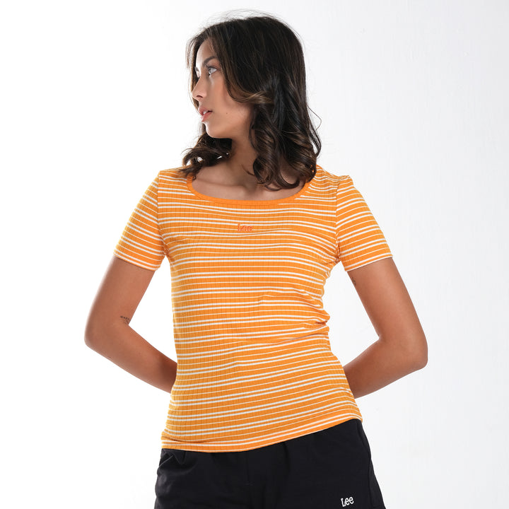 WOMENS SQUARE NECK TEE