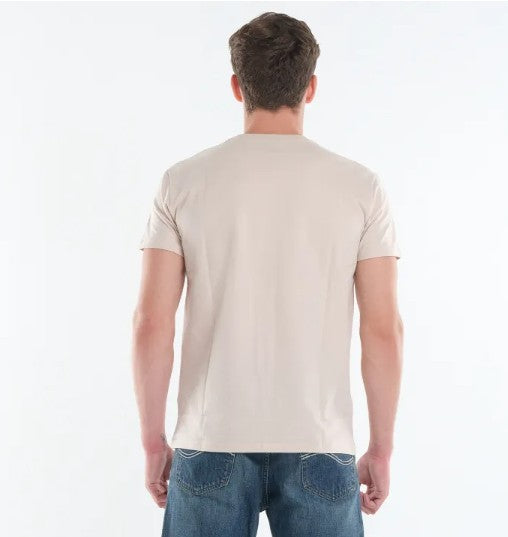 MENS' ROUND NECK LOGO TEE