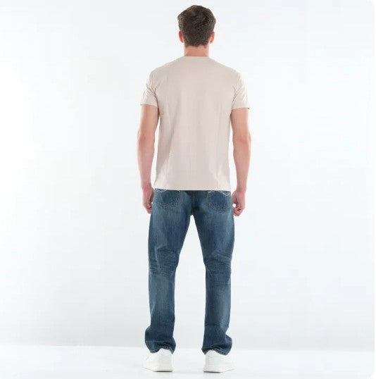 MENS' ROUND NECK LOGO TEE