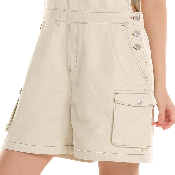 Lee Dungaree Shorts for Women
