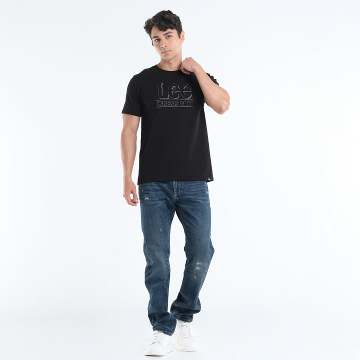 LEE MENS' 101+ DENIM PANTS AUSTIN FIT IN COUNTRY ROAD