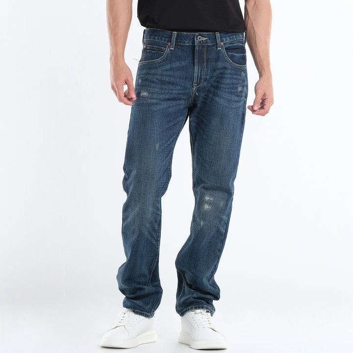 LEE MENS' 101+ DENIM PANTS AUSTIN FIT IN COUNTRY ROAD
