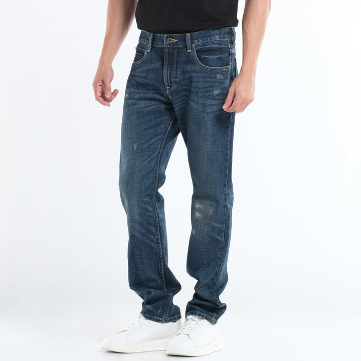 LEE MENS' 101+ DENIM PANTS AUSTIN FIT IN COUNTRY ROAD
