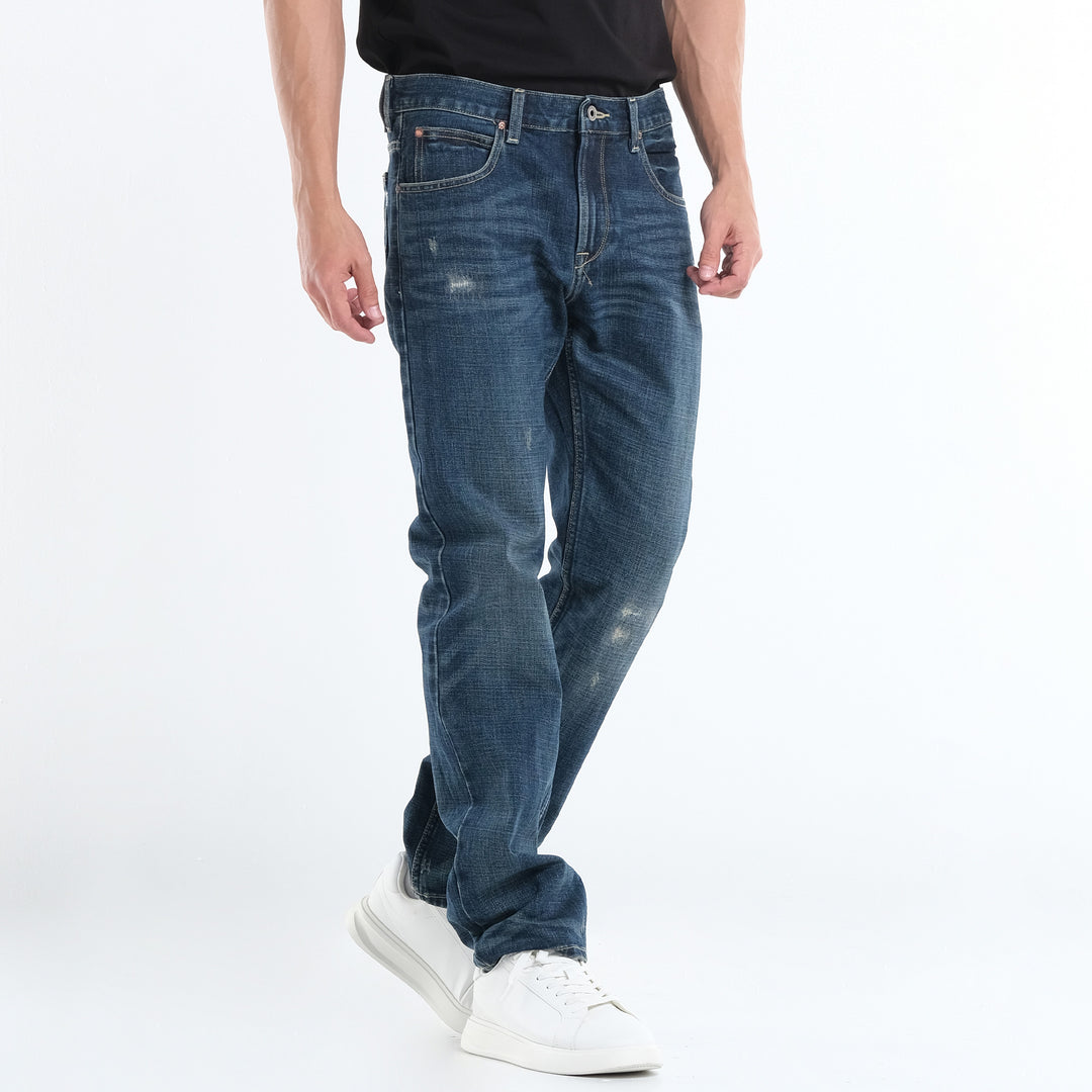 LEE MENS' 101+ DENIM PANTS AUSTIN FIT IN COUNTRY ROAD