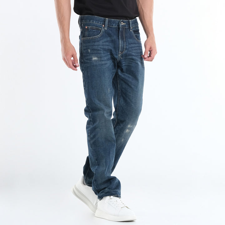 LEE MENS' 101+ DENIM PANTS AUSTIN FIT IN COUNTRY ROAD