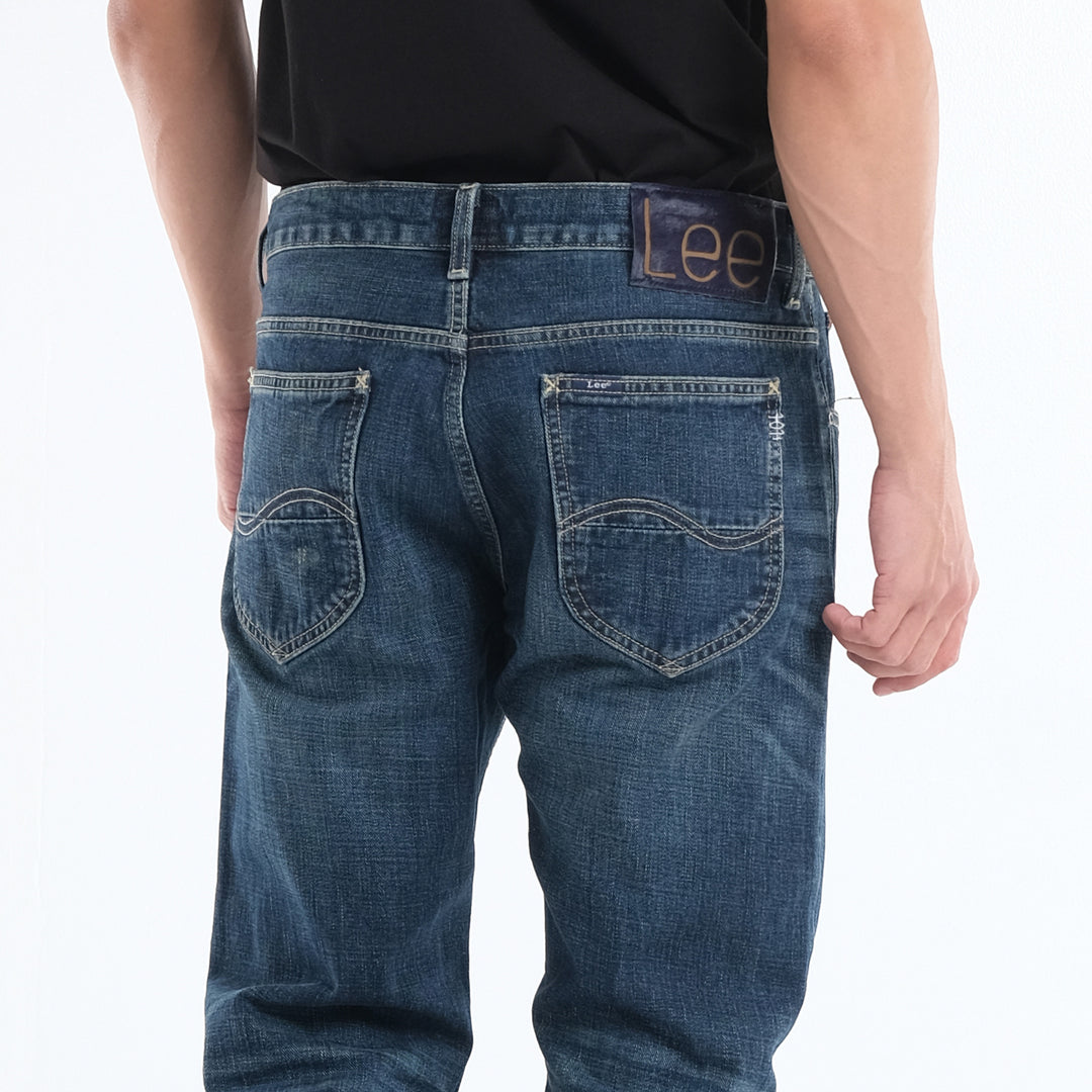 LEE MENS' 101+ DENIM PANTS AUSTIN FIT IN COUNTRY ROAD