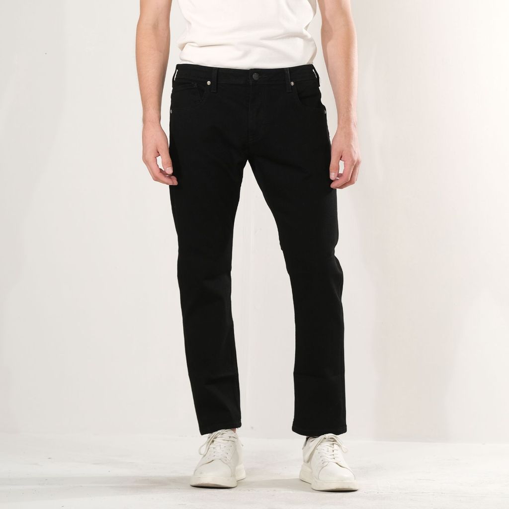 Lee Mens Ramone Skinny Straight Denim Jeans in Rinse Wash