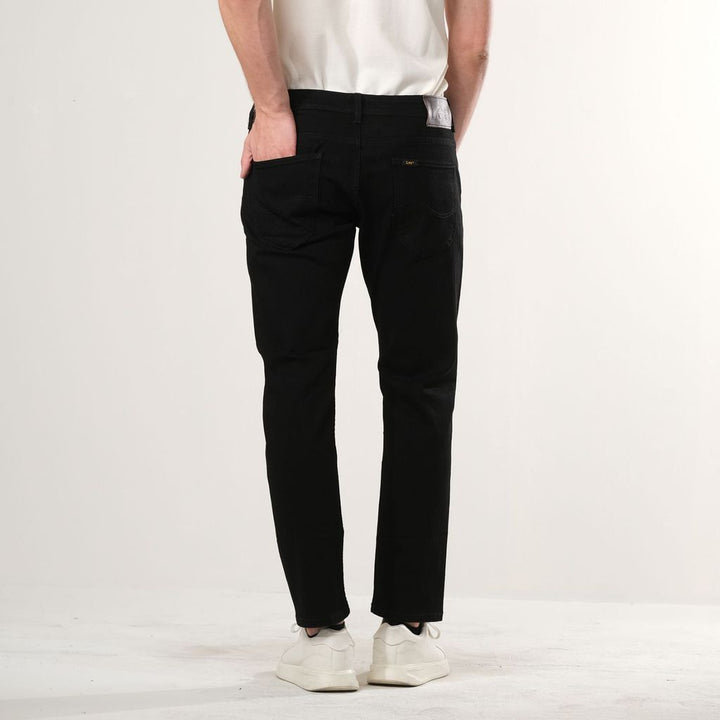 Lee Mens Ramone Skinny Straight Denim Jeans in Rinse Wash