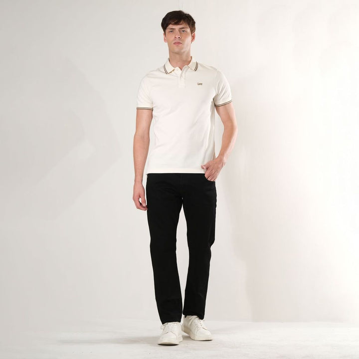Lee Mens Ramone Skinny Straight Denim Jeans in Rinse Wash