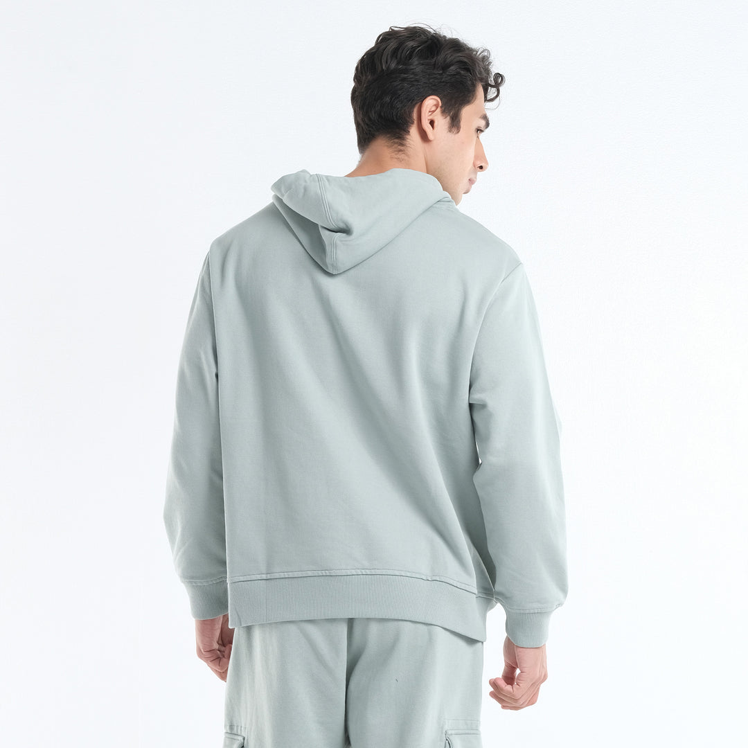 LEE MENS' HOODIE JACKET WITH SMALL EMBROIDERED LOGO