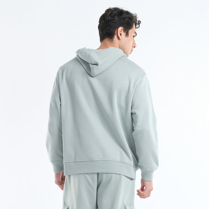 LEE MENS' HOODIE JACKET WITH SMALL EMBROIDERED LOGO