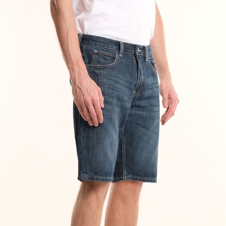 Lee  Mid Blue Mid Waist Denim Shorts