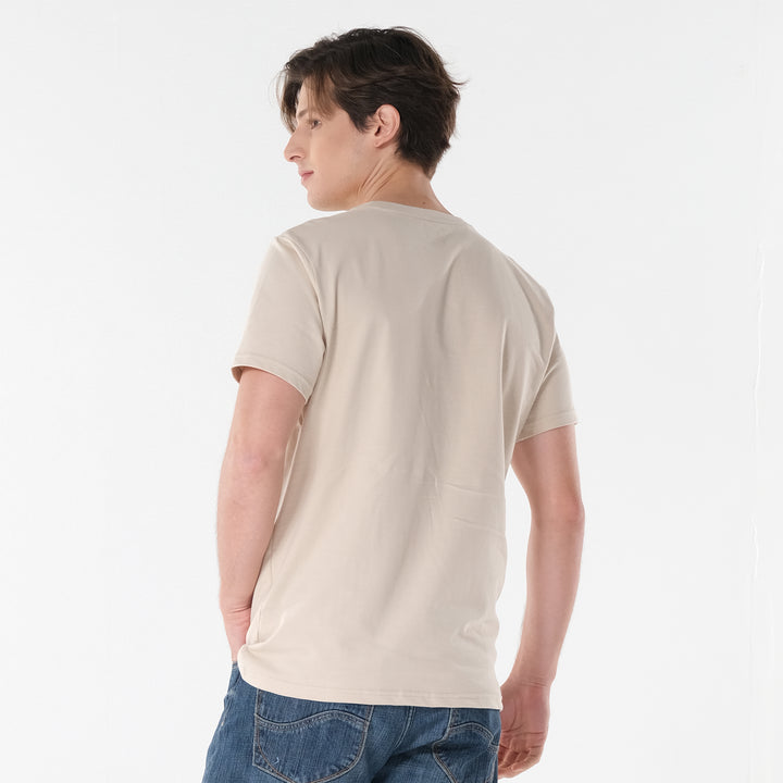 Lee Men's Cut & Sew Regular Fit Round Neck Tee