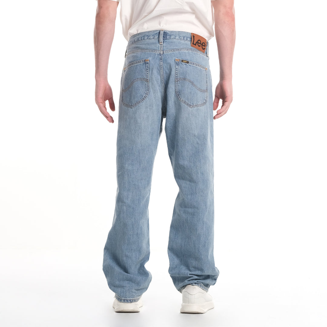 LEE MENS ASHER FIT; LOOSE STRAIGHT DENIM JEANS