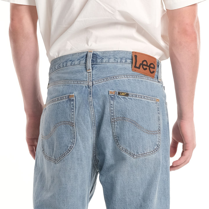 LEE MENS ASHER FIT; LOOSE STRAIGHT DENIM JEANS