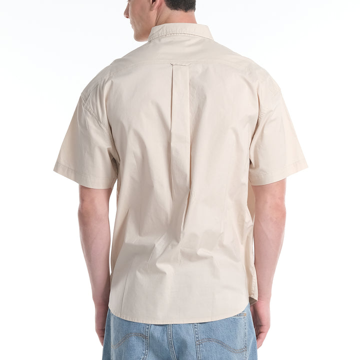 LEE MENS SHORT SLEEVE BUTTON DOWN POLO
