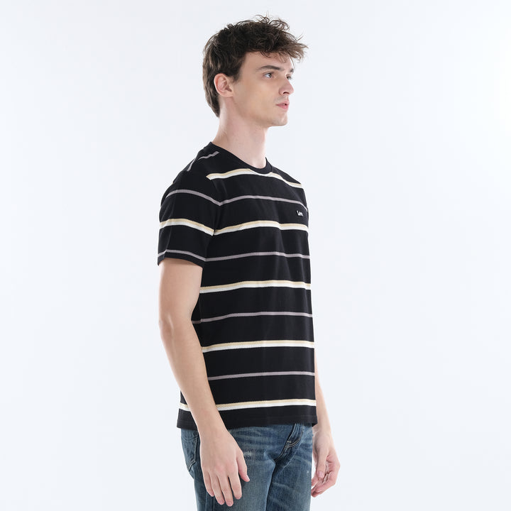 LEE MENS STRIPES ROUNDNECK