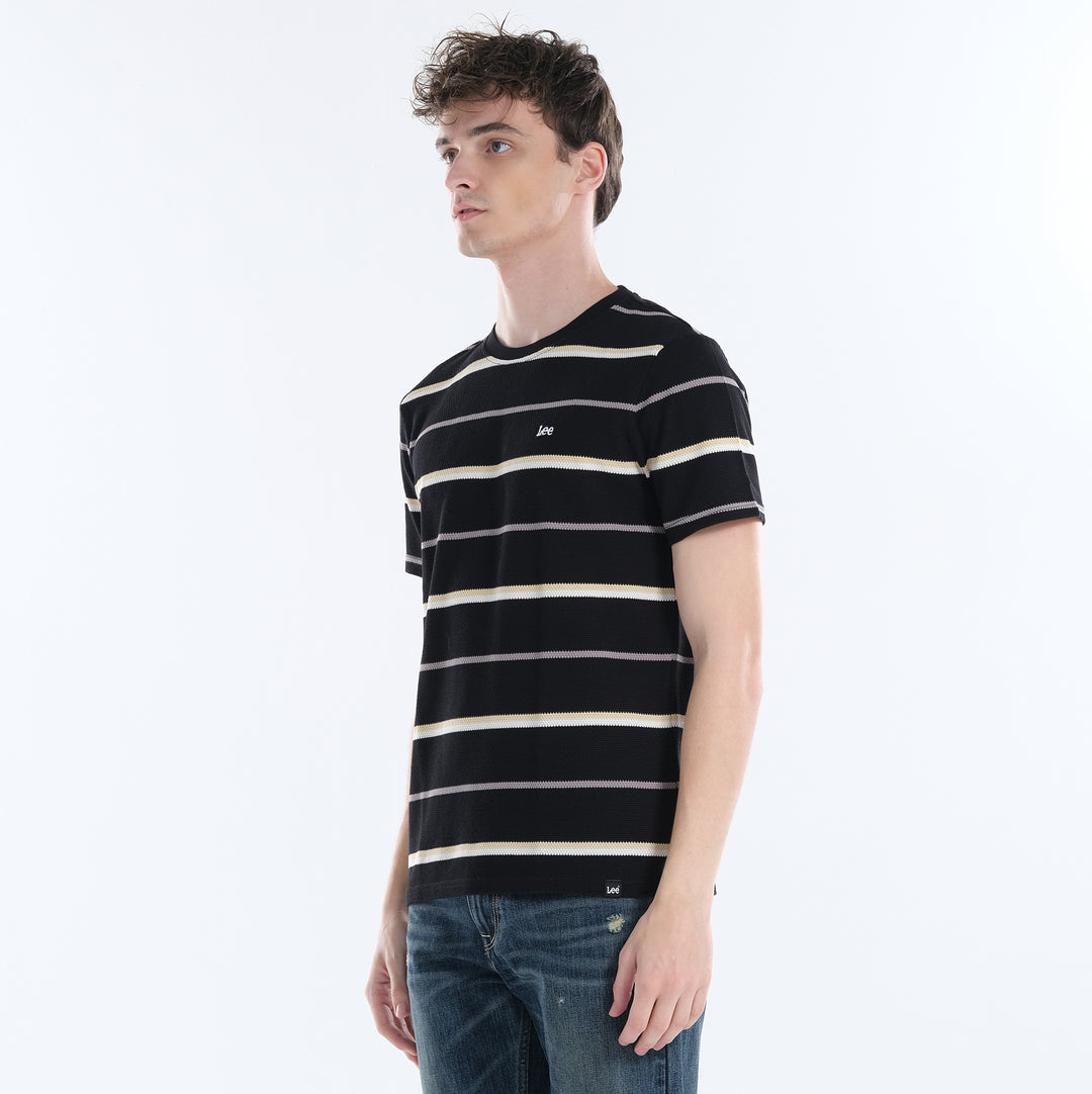 LEE MENS STRIPES ROUNDNECK