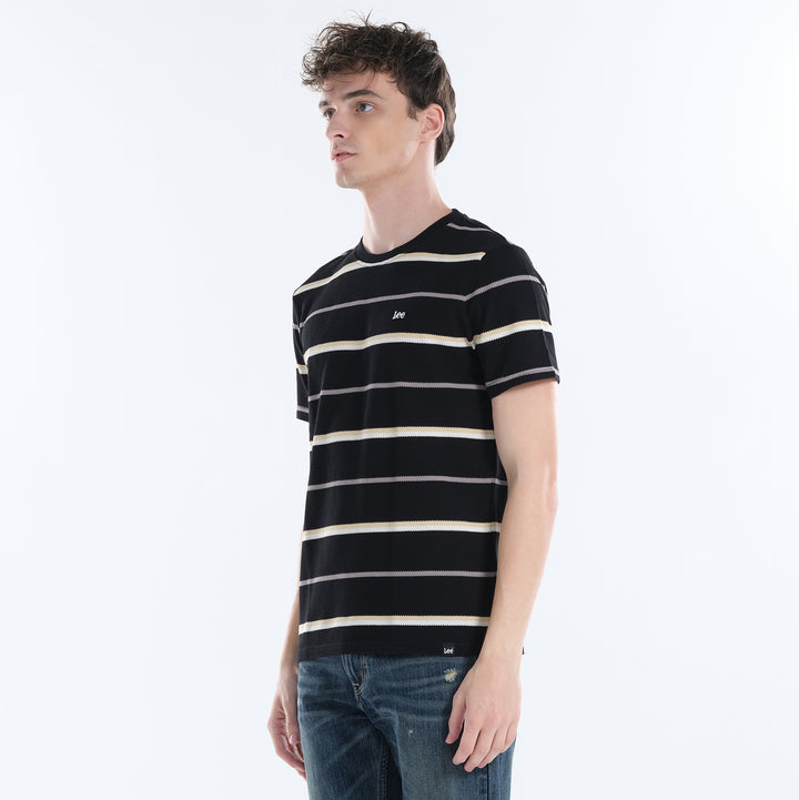 LEE MENS STRIPES ROUNDNECK
