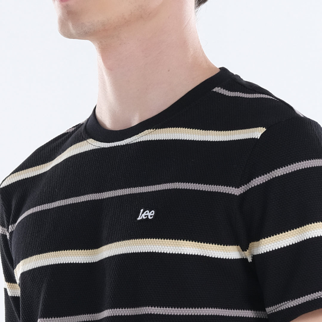 LEE MENS STRIPES ROUNDNECK