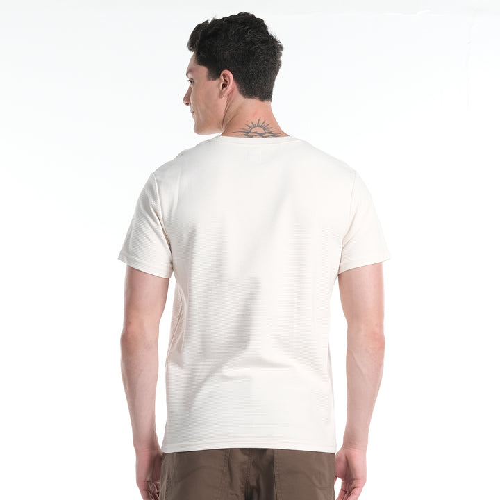 LEE MENS OTTOMAN ROUNDNECK  WITH SMALL LOGO TEE