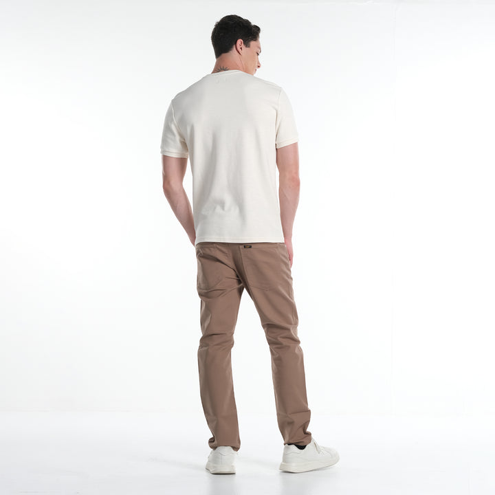LEE MENS  BASIC ROUND NECK  LOGO TEE