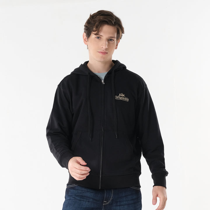 Lee Mens Hoodie Jacket with Zipper