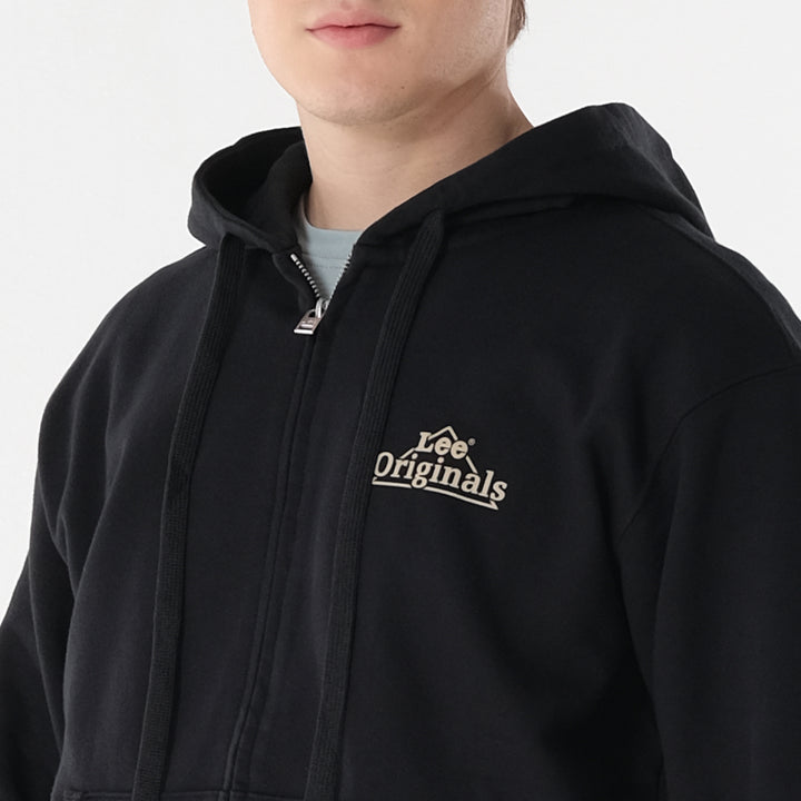 Lee Mens Hoodie Jacket with Zipper