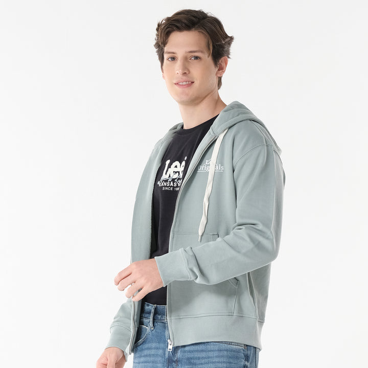 Lee Mens Hoodie Jacket with Zipper