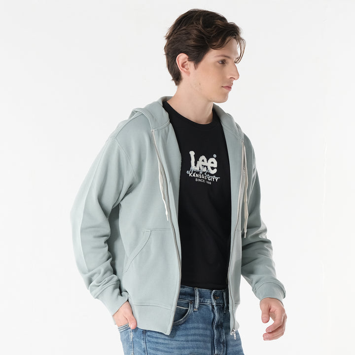 Lee Mens Hoodie Jacket with Zipper