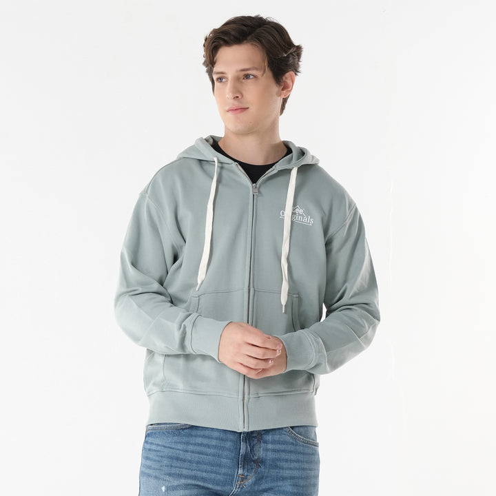 Lee Mens Hoodie Jacket with Zipper