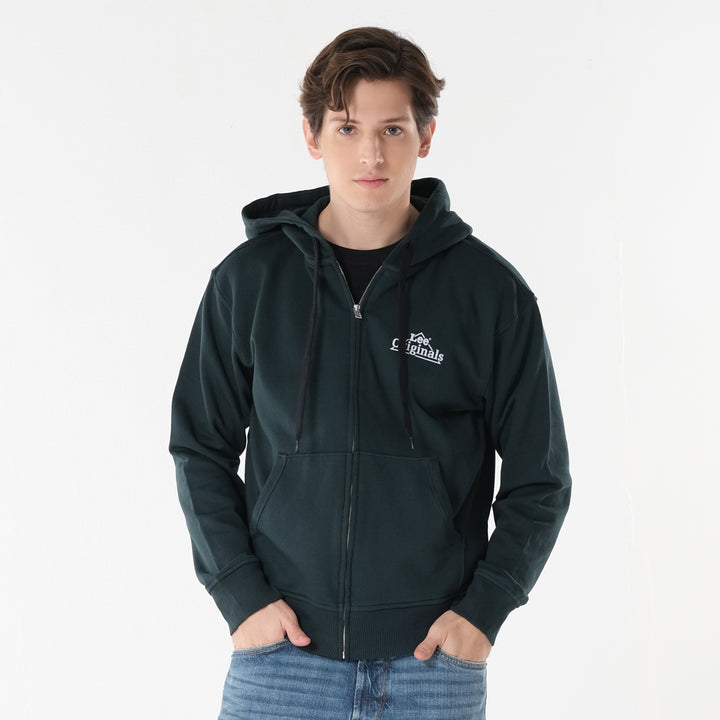 Lee Mens Hoodie Jacket with Zipper