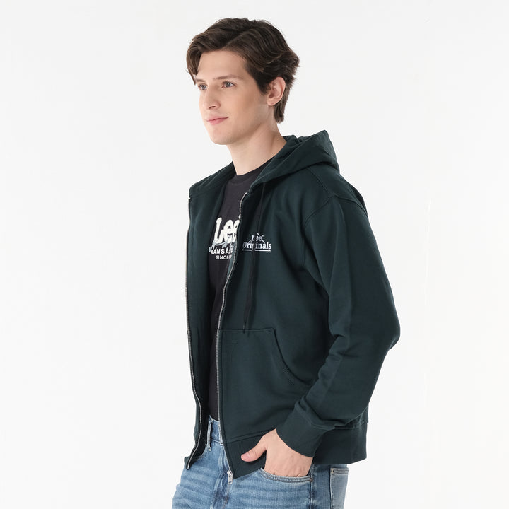Lee Mens Hoodie Jacket with Zipper