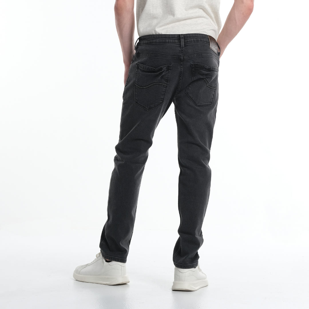 LEE MENS MALONE SKINNY DENIM JEANS IN MOTO GREY