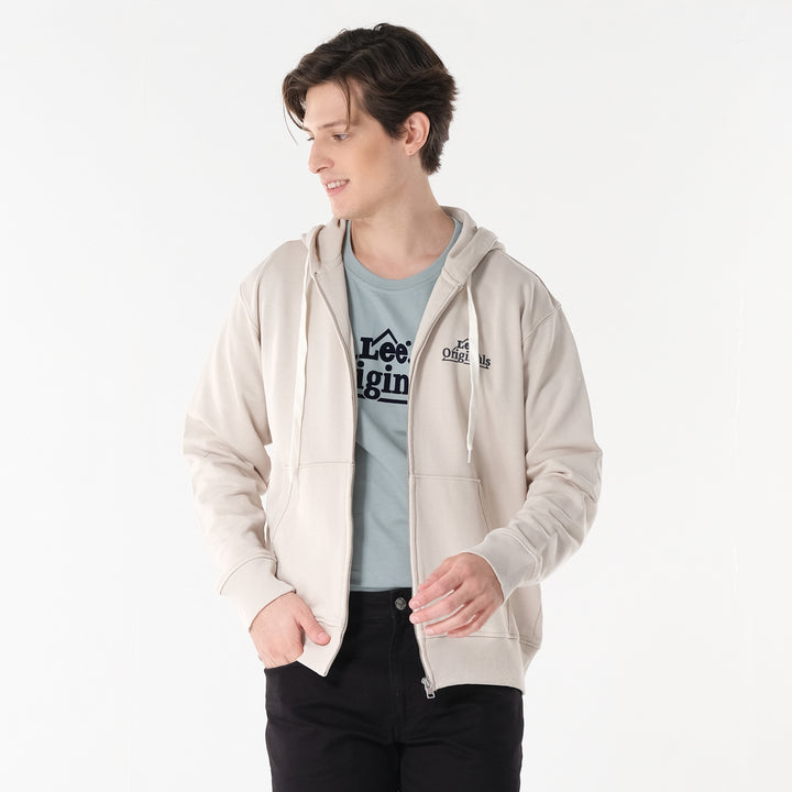 Lee Mens Hoodie Jacket with Zipper