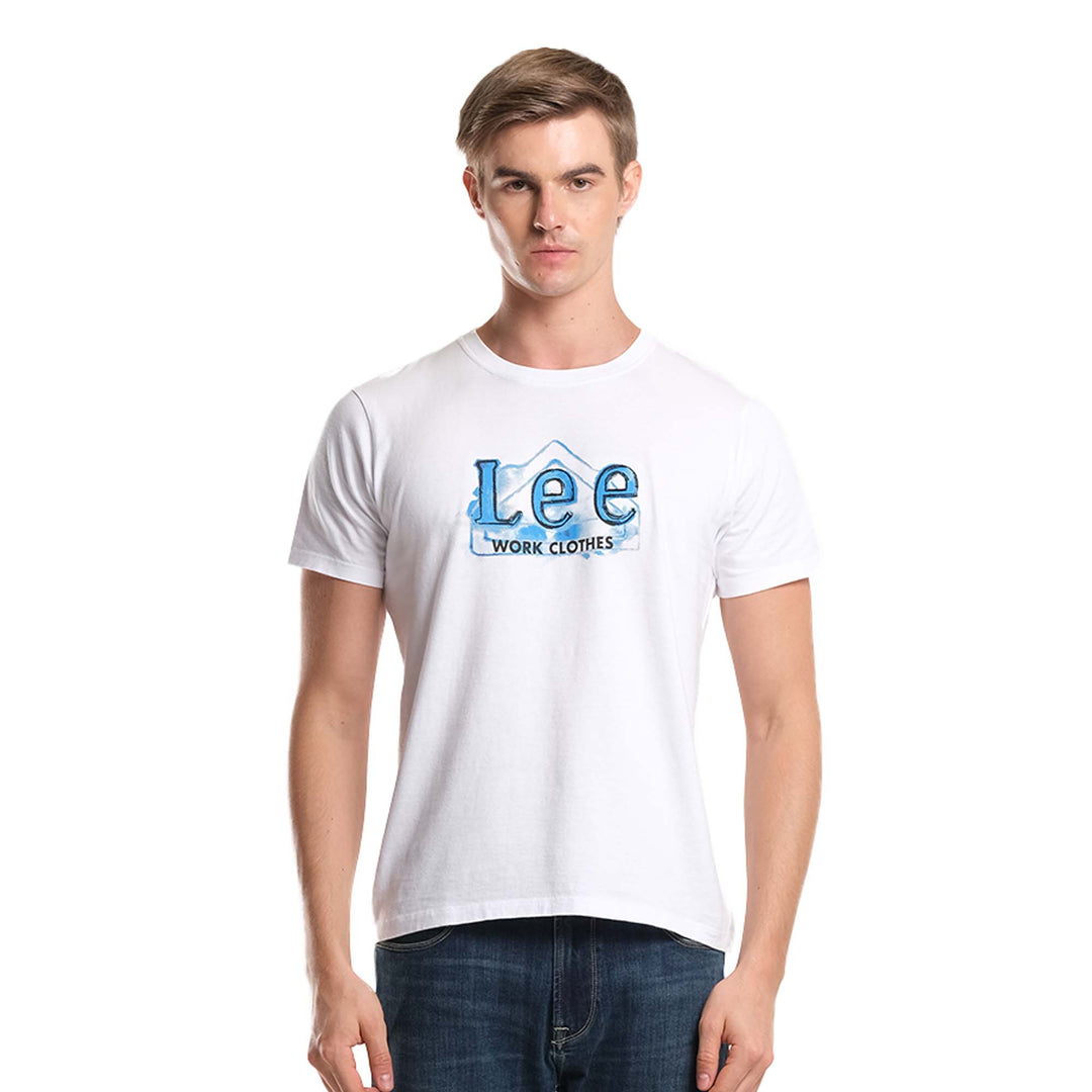 MENS ROUNDNECK LEE PRINT TEE