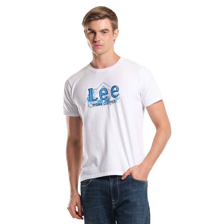 MENS ROUNDNECK LEE PRINT TEE