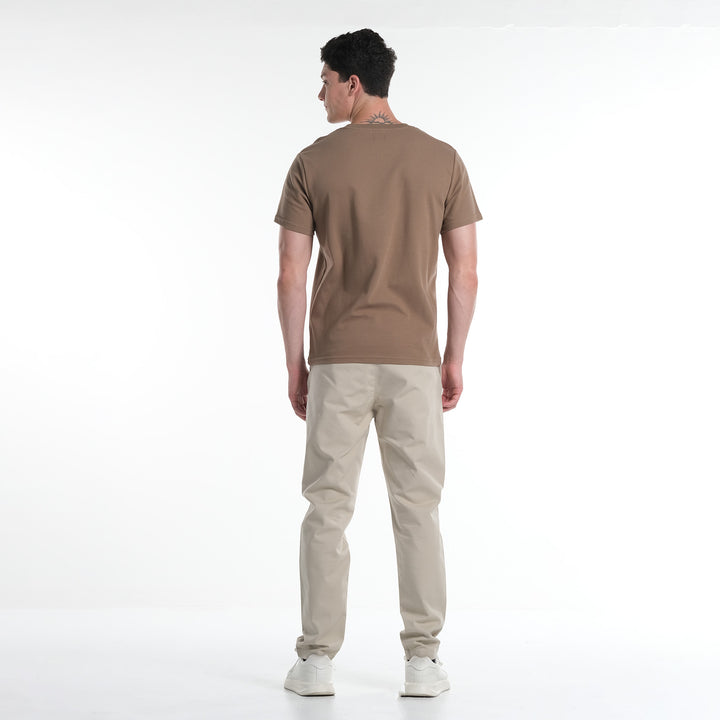 LEE MENS OTTOMAN ROUNDNECK  WITH SMALL LOGO TEE