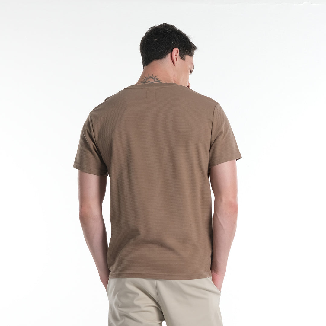 LEE MENS OTTOMAN ROUNDNECK  WITH SMALL LOGO TEE