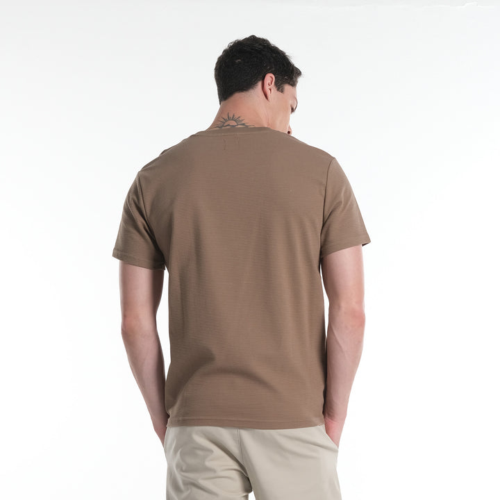 LEE MENS OTTOMAN ROUNDNECK  WITH SMALL LOGO TEE