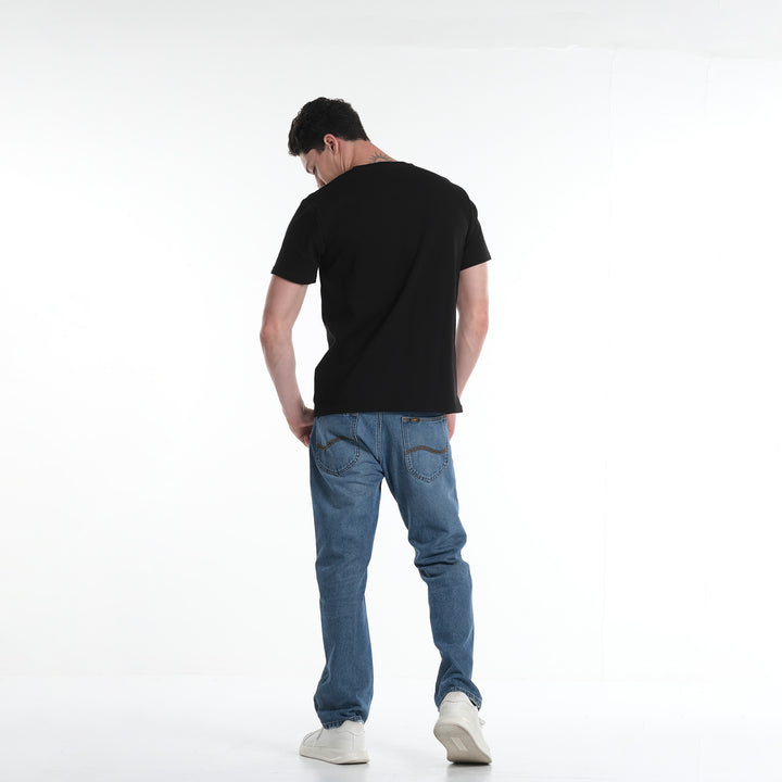 LEE MENS OTTOMAN ROUNDNECK  WITH SMALL LOGO TEE