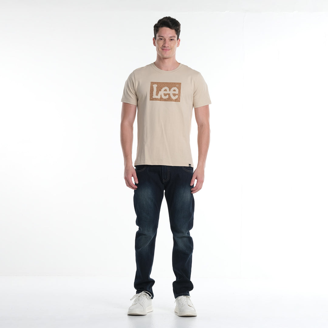 LEE MENS REGULAR FIT GRAPHIC LOGO TEE