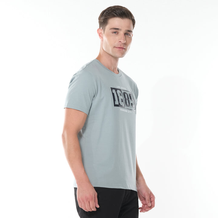 LEE MEN'S 1889 EMBOSSED LOGO TEE