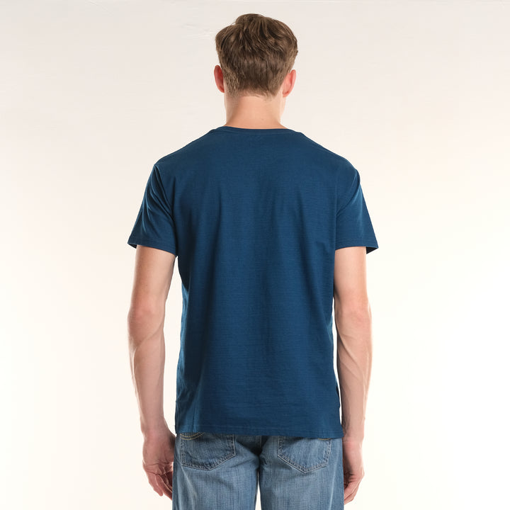 MENS' PRINTED SCRIPT LOGO TEE